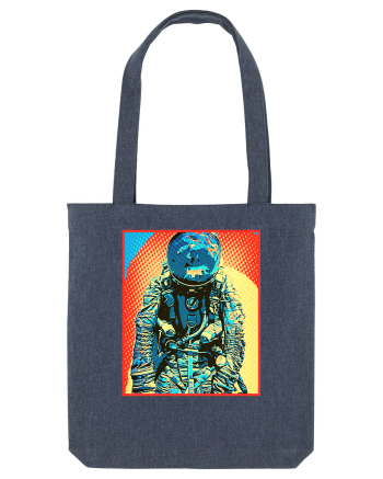 Retro Astronaut  Midnight Blue