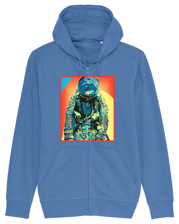 Retro Astronaut  Bright Blue