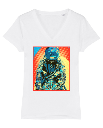 Retro Astronaut  White