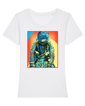 Retro Astronaut  White