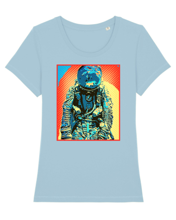 Retro Astronaut  Sky Blue