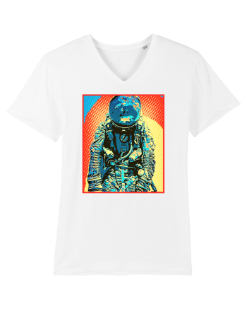 Retro Astronaut  White
