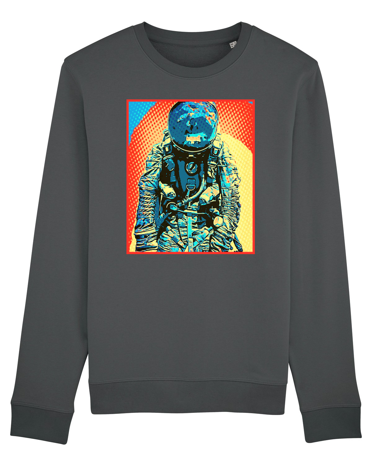 Bluză mânecă lungă Unisex Rise Anthracite