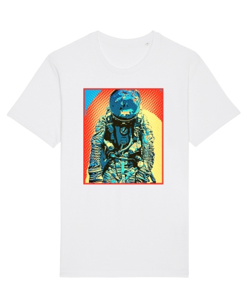 Retro Astronaut  White