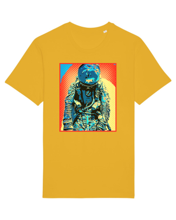 Retro Astronaut  Spectra Yellow