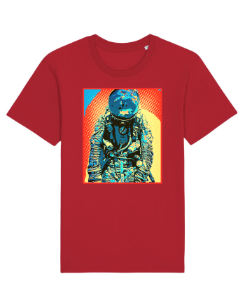 Retro Astronaut  Red