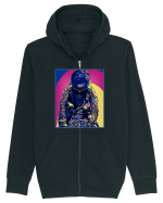 Retro Astronaut  Hanorac cu fermoar Unisex Connector