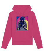 Retro Astronaut  Hanorac Unisex Drummer
