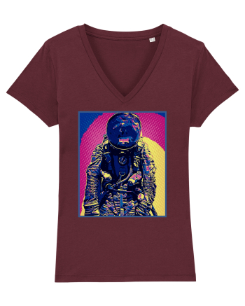 Retro Astronaut  Burgundy