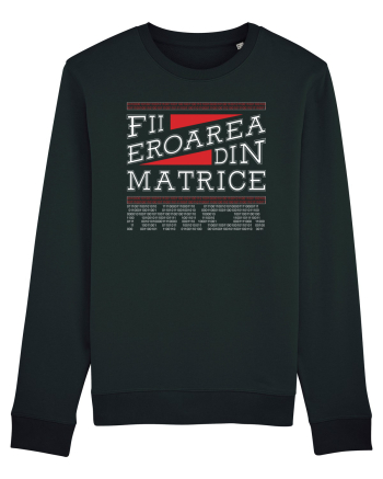 Fii eroarea din matrice Black