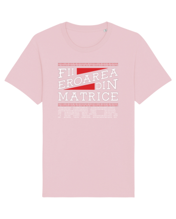 Fii eroarea din matrice Cotton Pink
