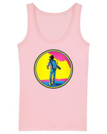 Retro Astronaut  Cotton Pink