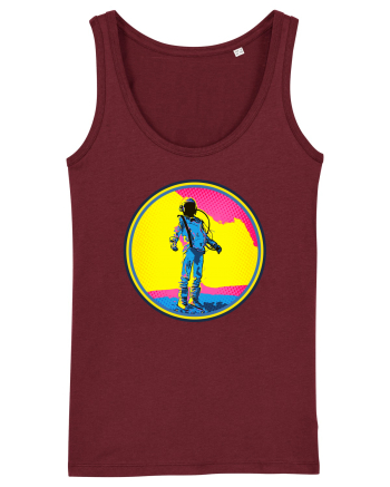 Retro Astronaut  Burgundy