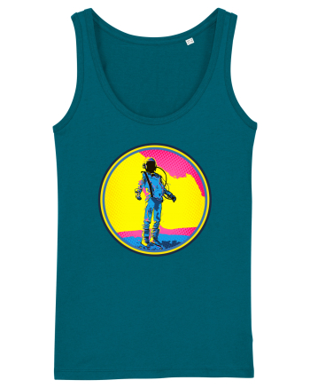 Retro Astronaut  Ocean Depth