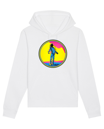 Retro Astronaut  White