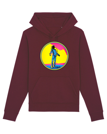 Retro Astronaut  Burgundy