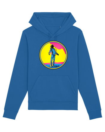Retro Astronaut  Royal Blue