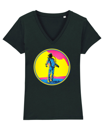 Retro Astronaut  Black