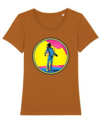 Retro Astronaut  Roasted Orange