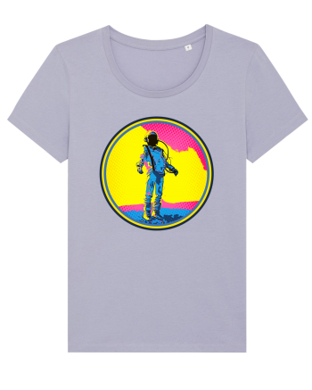 Retro Astronaut  Lavender