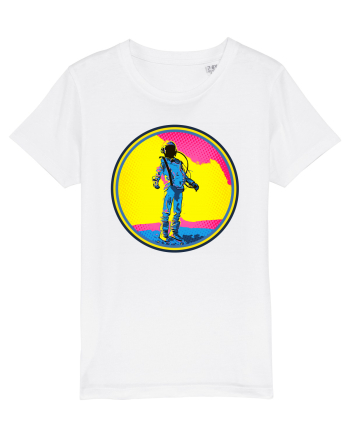Retro Astronaut  White