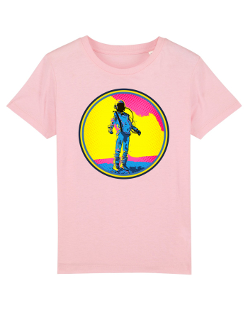 Retro Astronaut  Cotton Pink