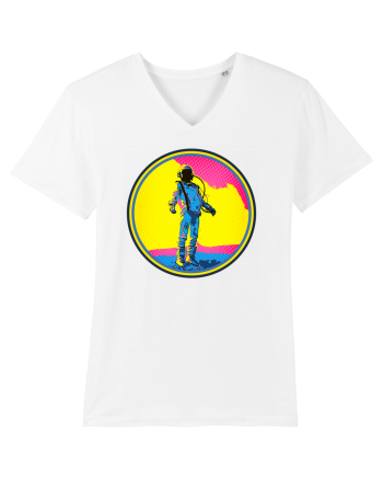 Retro Astronaut  White