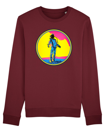 Retro Astronaut  Burgundy