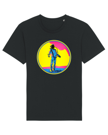 Retro Astronaut  Black