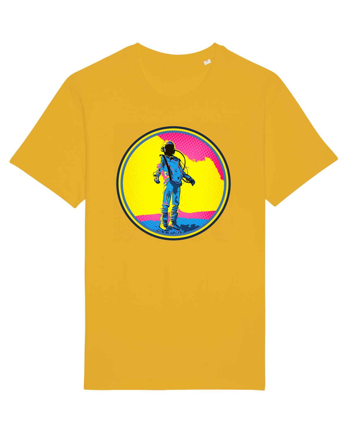 Tricou mânecă scurtă Unisex Rocker Spectra Yellow