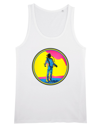 Retro Astronaut  White