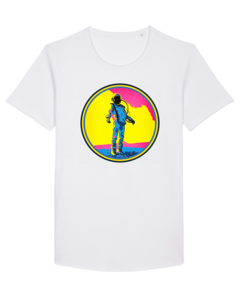 Retro Astronaut  White