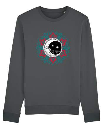 Mandala cu Luna Yoga Anthracite