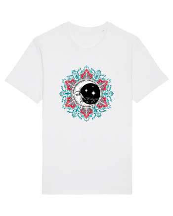 Mandala cu Luna Yoga White