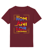 Ziua romanilor Tricou mânecă scurtă  Copii Mini Creator