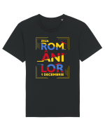 Ziua romanilor Tricou mânecă scurtă Unisex Rocker