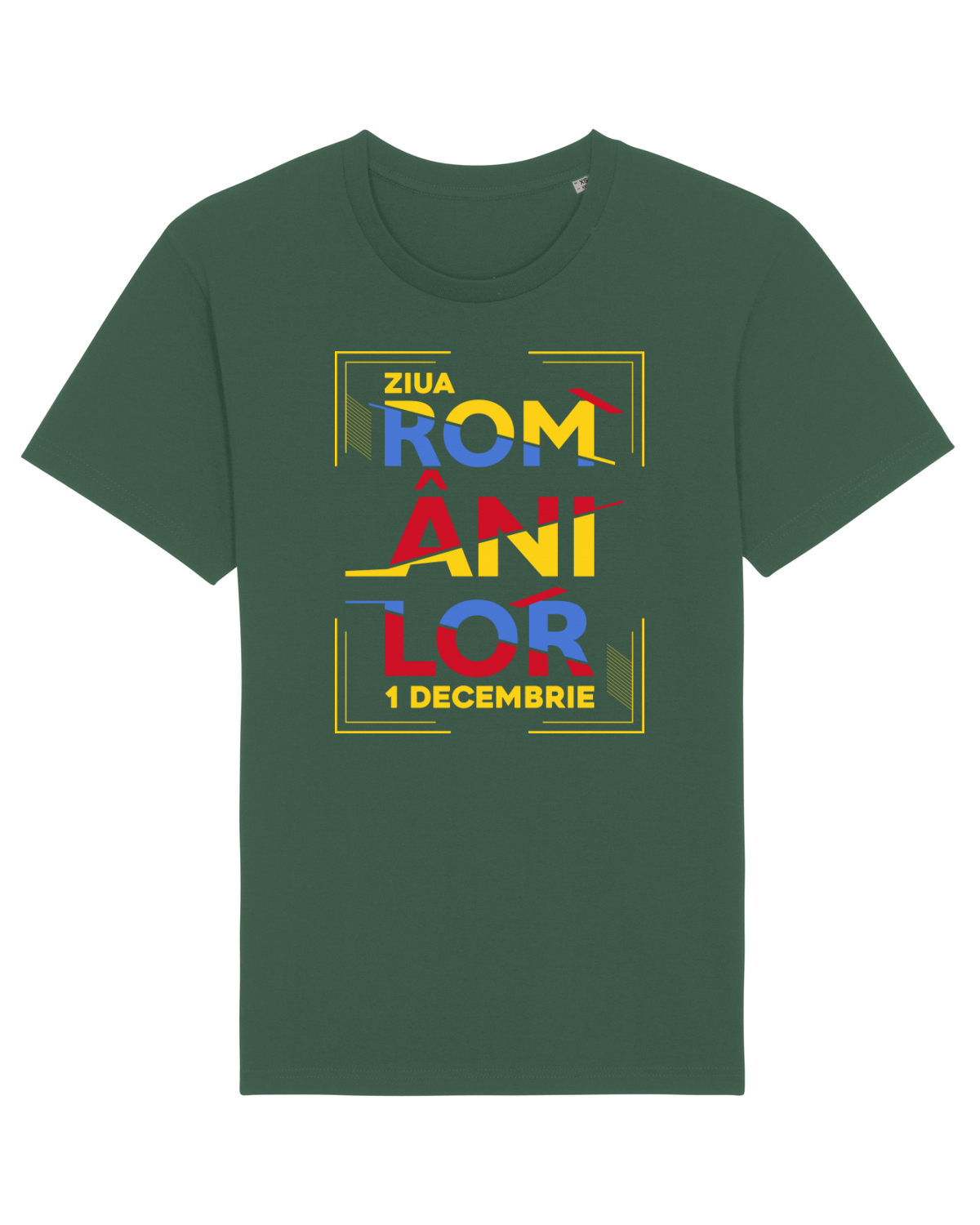 Tricou mânecă scurtă Unisex Rocker Bottle Green