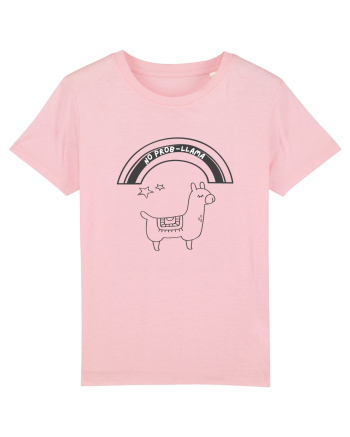 No Prob-Llama Cotton Pink