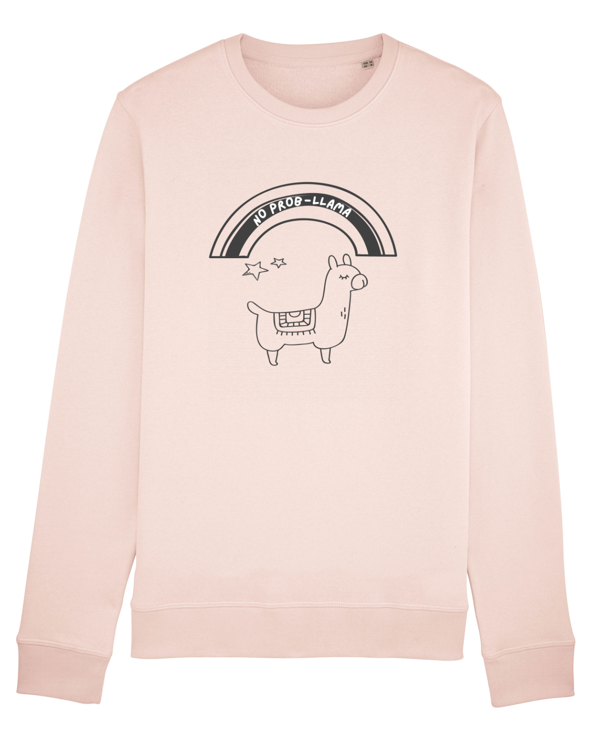 Bluză mânecă lungă Unisex Rise Candy Pink