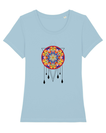 Mandala in Dreamcatcher Sky Blue