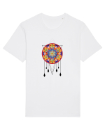 Mandala in Dreamcatcher Tricou mânecă scurtă Unisex Rocker