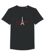 L'amour Tricou mânecă scurtă guler larg Bărbat Skater