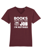 BOOKS Tricou mânecă scurtă guler V Bărbat Presenter