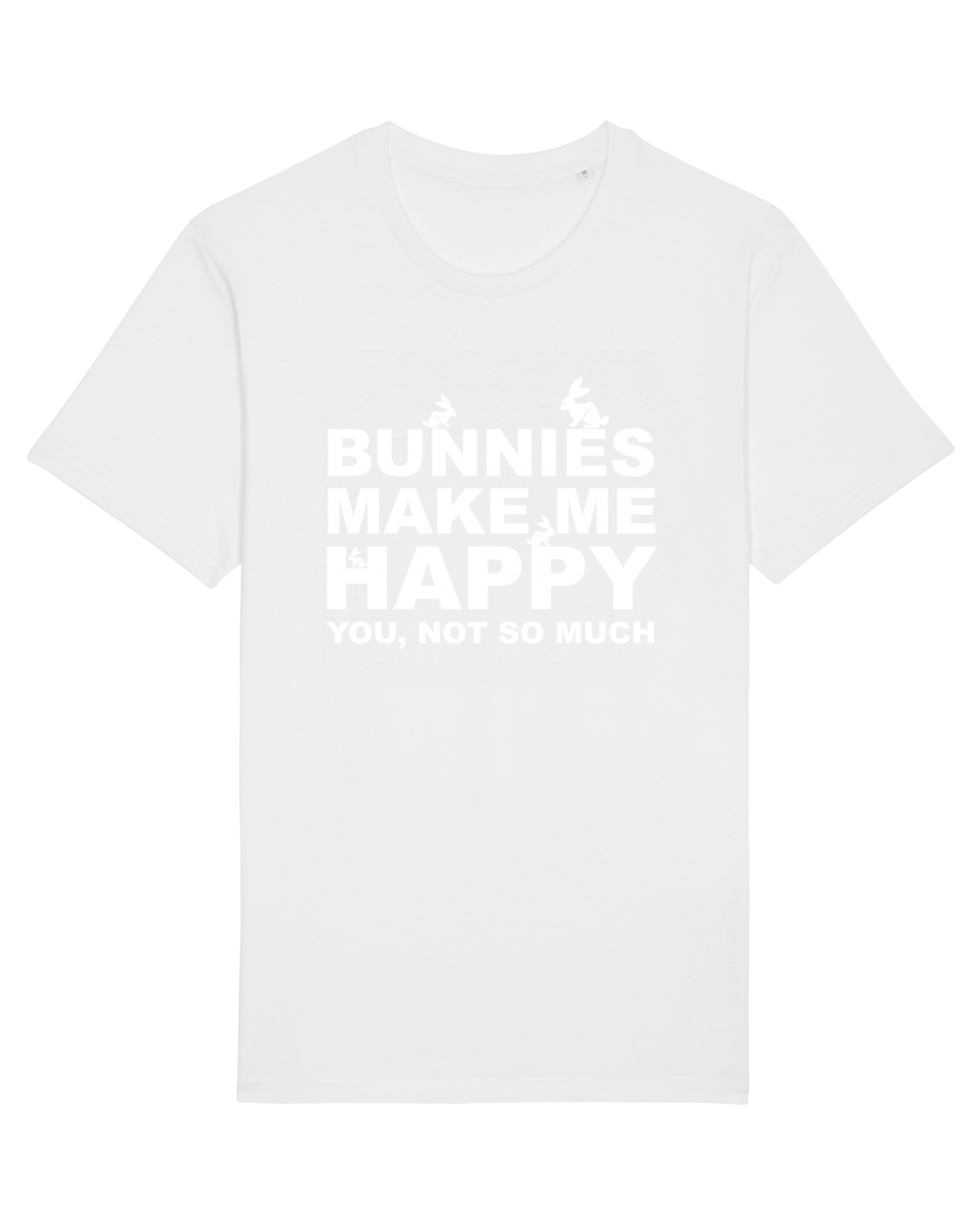Tricou mânecă scurtă Unisex Rocker White