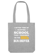 BUS DRIVER Sacoșă textilă