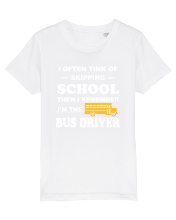 BUS DRIVER White