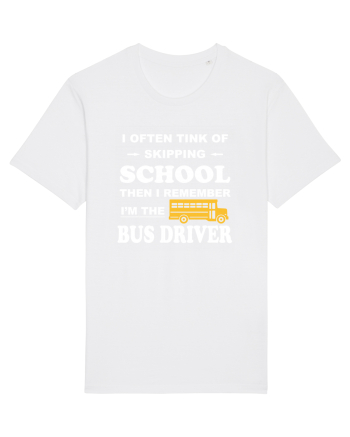 BUS DRIVER White