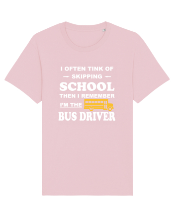 BUS DRIVER Cotton Pink