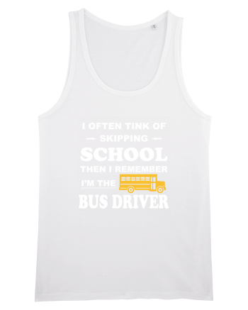 BUS DRIVER White
