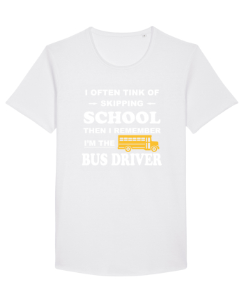 BUS DRIVER White